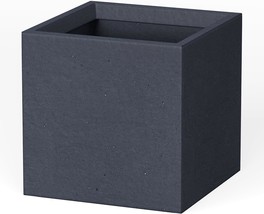 Kante 10 Inch Square Concrete Planter For Outdoor Indoor Home Patio, Cha... - $38.97