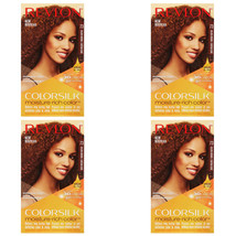 Pack of (4) New Revlon Colorsilk Moisture Rich Hair Color, Golden Brown No. 73, - £16.79 GBP