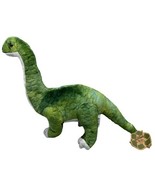The Petting Zoo Dinosaur Plush Green Brontosaurus Green Stuffed Animal N... - $15.80