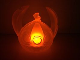 Disney Resort Stitch Pumpkin Night Light Lamp. Halloween Theme. Very RARE - $110.00