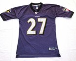 Baltimore Ravens #27 Rice NFL Reebok Jersey Youth? XL Onfield or tight a... - $19.00