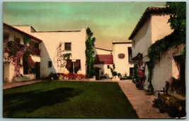 Interno Tribunale De Guerra Studios Santa Barbara Ca Unp Fototipia Cartolina J4 - £3.97 GBP