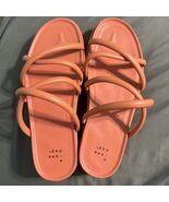 NWOT A New Day Target Dory Strappy Platform Sandal in Apricot Orange Siz... - €15,26 EUR