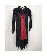 California Costume Girls Vampire Dress Size Large w/Bat Emblem Halloween... - €10,31 EUR