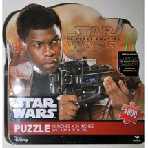 Disney Star Wars The Force Awakens Finn 1000 Pc Puzzle In Tin New Sealed  - $19.75