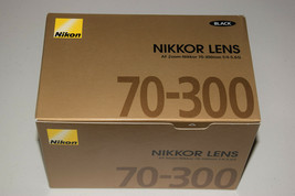 AF Zoom Nikkor 70-300mm f/4-5.6G Lens for Nikon DSLR Cameras - D3200 D3300 D5200 - £185.50 GBP