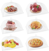 NEPAK 6 Large and Tall Food Covers, 17&quot;X17&quot; Food Tents Food Covers for O... - $12.34