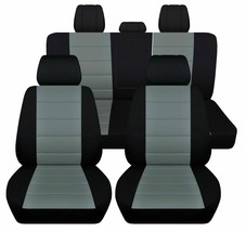 Front and Rear car seat covers Fits 11-18 Dodge Ram 1500/2500/3500  Nice Colors - £134.31 GBP
