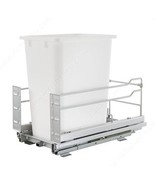 36 Qt. Single Pullout Trash Organizer w/Full Extension Soft Close System... - €205,99 EUR