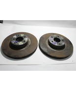 2008-2014 SUBARU WRX IMPREZA FRONT RH LH DISC BRAKE ROTORS PAIR (2) K8657 - $94.27 CAD