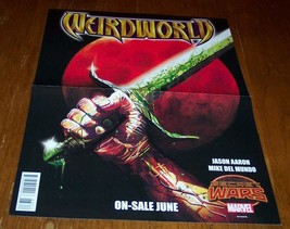 Marvel Comics Secret Wars WEIRDWORLD 1872 NYCC COMICCON POSTER NEW 11&quot; X... - $14.85