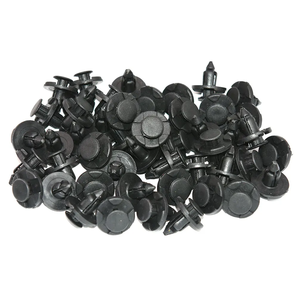 Sporting 10Pcs/20pcs 8mm Auto Fastener Rivet Retainer Clips Fit for Nissan X-Tra - £23.51 GBP