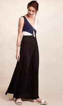 Nwt Anthropologie Elysian Colorblocked Maxi Dress By Maeve Xs - £39.81 GBP