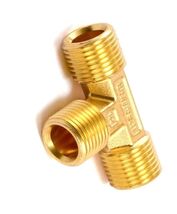 10 Pcs, Brass 3/8" x 3/8" x 3/8" BSP 3 Way Male Tee Pipe Connector - $37.46