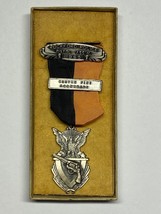 1965, ROCKFORD POLICE, CENTER FIRE, AGGREGATE, MARKSMANSHIP MEDAL, BLACK... - $15.00