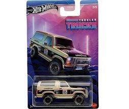 Hot Wheels 1985 Ford Bronco Tubular Trucks, Gold/Black, 3/5 - $20.34