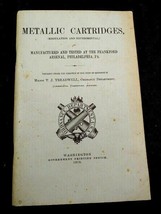 1873 METALLIC CARTRIDGES Regulation &amp; Experimental By Maj. T.J. Treadwel... - £23.67 GBP