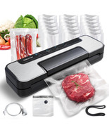 Vacuum Sealer Machine, 80Kpa Food Vacuum Sealer Machine with Double Pump... - £211.77 GBP