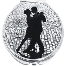 Dance Black and White Compact with Mirrors - Perfect for your Pocket or Purse - £9.26 GBP