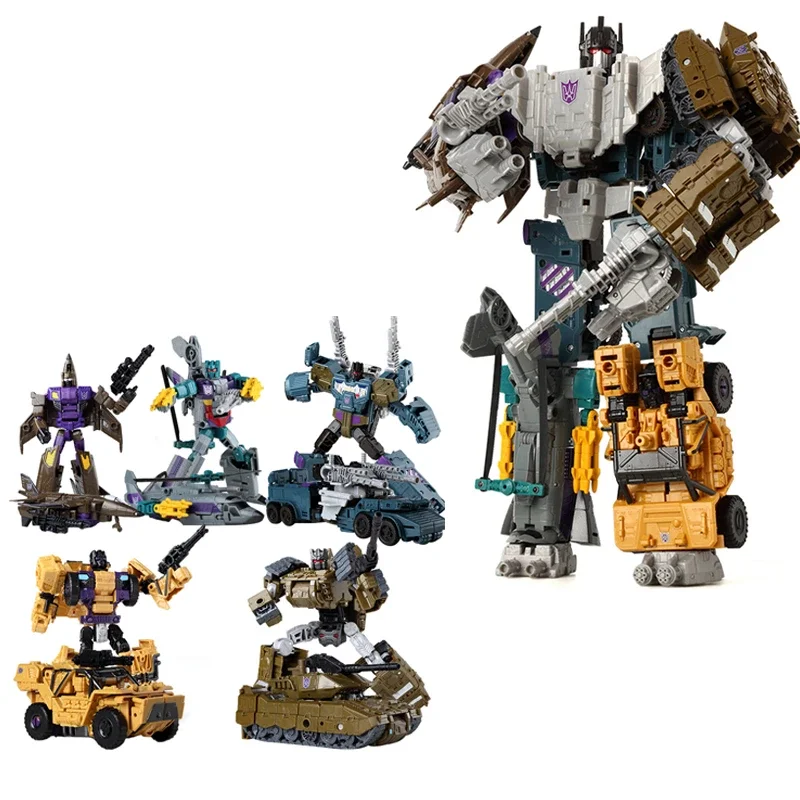 Deformation G1 Car Figure Off Combiners Model Action Toy Transformation 5in1 - £43.27 GBP+