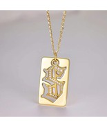 925 Sterling Silver Letter S Pendant Necklace - $3,998.22 MXN