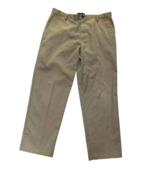 Dockers Khaki Dress Pants Mens 36x32 Classic Fit Slacks Beige Pleated Tr... - £14.30 GBP