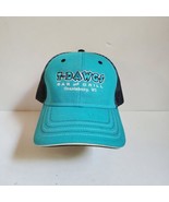 Snapback Trucker Hat T-Dawgs Bar Grill Grantsburg WI Baseball Cap Blue O... - £7.46 GBP