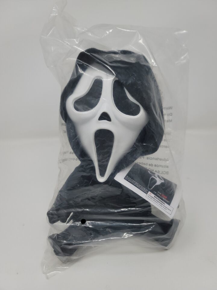 Neca Ghost Face Kidrobot Roto Phunny Plush 8" Target Scream Glow Figure New - $32.66