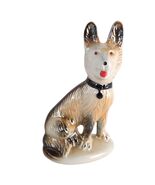 Vintage German Shepherd 8&quot; Ceramic Figurine Luster Paint Finish 1950s-60... - €23,99 EUR