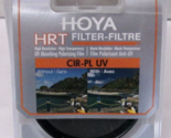 Hoya HRT 55mm Circular Polarizer/UV Absorbing Filter - W/Case - $12.34