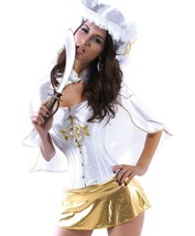 Sexy Lingerie Musketeer Halloween Costume Sleepwear Underwear Nightwear M - L  - £16.27 GBP