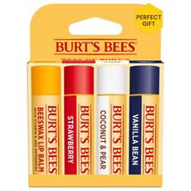 Burt&#39;s Bees Lip Balm, Beeswax, Strawberry, Coconut and Pear, and Vanilla... - $218.10 MXN+
