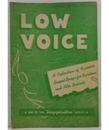 Low Voice A Collection of Favorite Gospel Songs for Baritone and Alto - £3.98 GBP