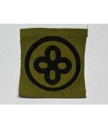 WWI, LIBERTY LOAN PATCH, 89th DIVISION, BEVO WEAVE, VINTAGE, ORIGINAL - $82.25 CAD