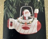 1992 Hallmark Keepsake Ornament- Santa Sub- MAGIC Blinking Lights - $25.23