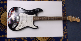 Beatles John Lennon Hand Painted Guitar Hand Painted Wow - £1,002.00 GBP
