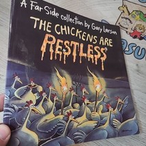 The Chickens Are Restless Comic Strip Paperback Gary Larson Used - $3.00