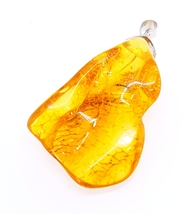 Natural Amber Pendant  / Certified Baltic Amber  - $47.00