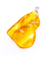 Natural Amber Pendant  / Certified Baltic Amber  - £36.88 GBP