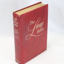 Vintage The Living Bible Holman Illustrated Edition 1973 Family Pages Heirloom - £21.57 GBP