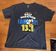 Disney Half Marathon 13.1 2018 T Shirt LARGE Donald Duck I DID IT Champi... - £10.24 GBP