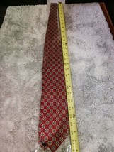Vintage new old stock Men&#39;s Tie red blue gold - $188.64 MXN