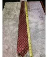 Vintage new old stock Men&#39;s Tie red blue gold - £7.77 GBP