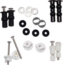 Ifealclear Universal Toilet Seats Screws And Bolts, 5 Choice Fixings, Metal - £29.14 GBP