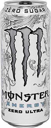 Monster Energy Ultra Zero Sugar Energy Drinks 16 ounce cans Ultra Zero, 6 Cans - $29.99
