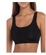 No Boundaries Bonded Bralette Scoop Neck Padded Wirefree Black Juniors XS - $19.16 CAD