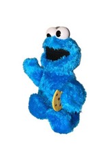 Monster Talking Vibrating 14” Sesame Street Plush Tickle Me &amp; Feed Me Cookie - £7.79 GBP