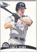 G) 1999 Pacific Prism Baseball Trading Card - Todd Helton #52 - £1.57 GBP