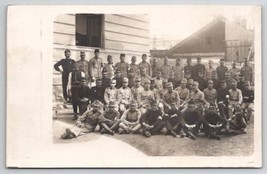WW1 Era Austro-Hungarian Soldiers Officers RPPC Real Photo Postcard Q26 - $49.95