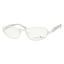 Cogan YC 2290 White Gray Women&#39;s Metal Eyeglasses 52-16-135 Made In France - £19.17 GBP